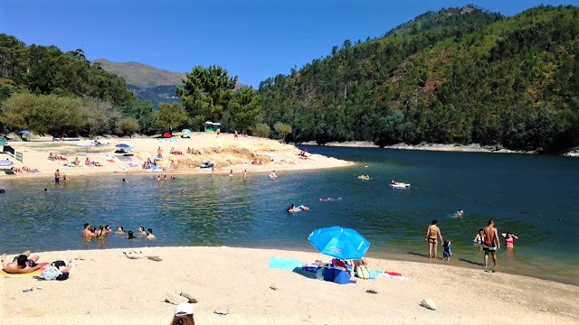 Passeio ao ar livre em Portugal