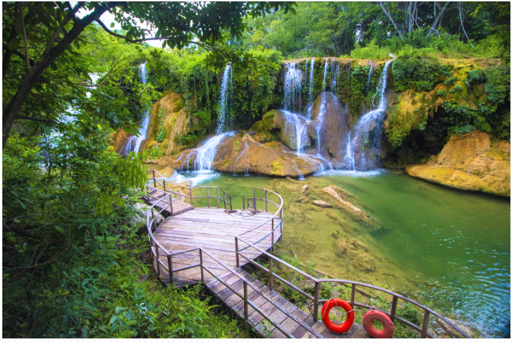 Parque das Cachoeiras em Bonito