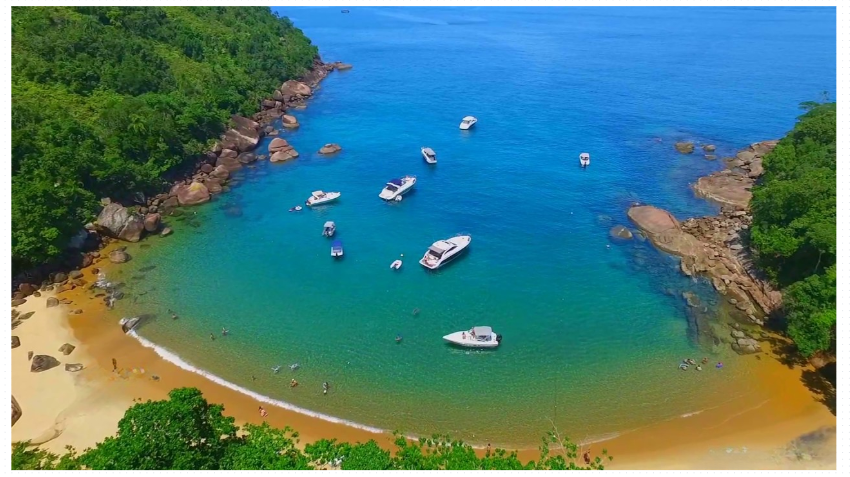 Praia do Sul Ilha Anchieta