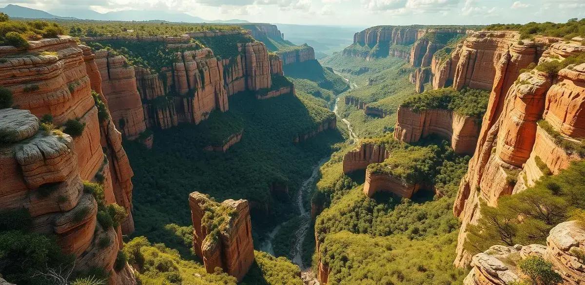 Parque Nacional da Chapada dos Guimarães: cânions e paisagens deslumbrantes