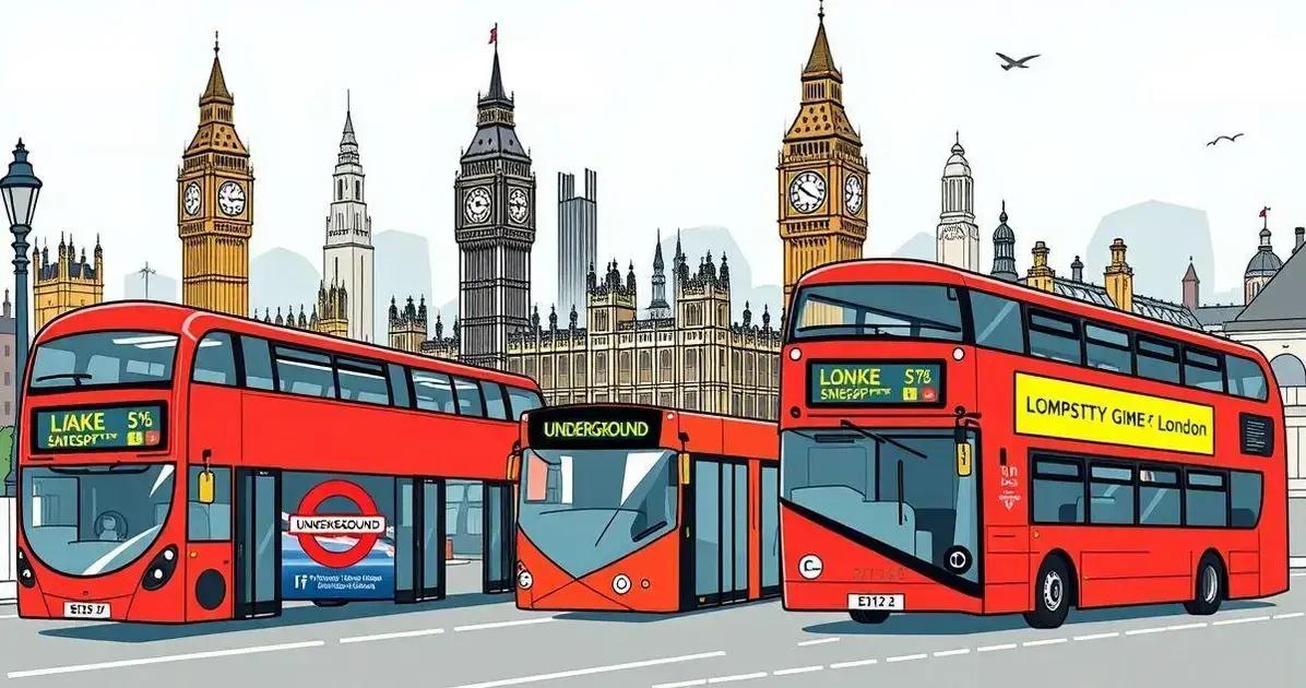 Como chegar aos principais lugares em Londres