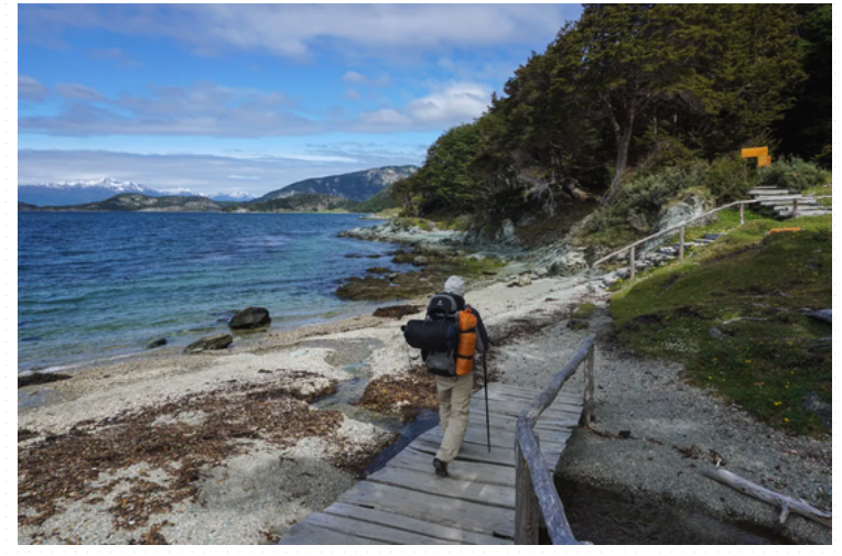 Trilha em Ushuaia