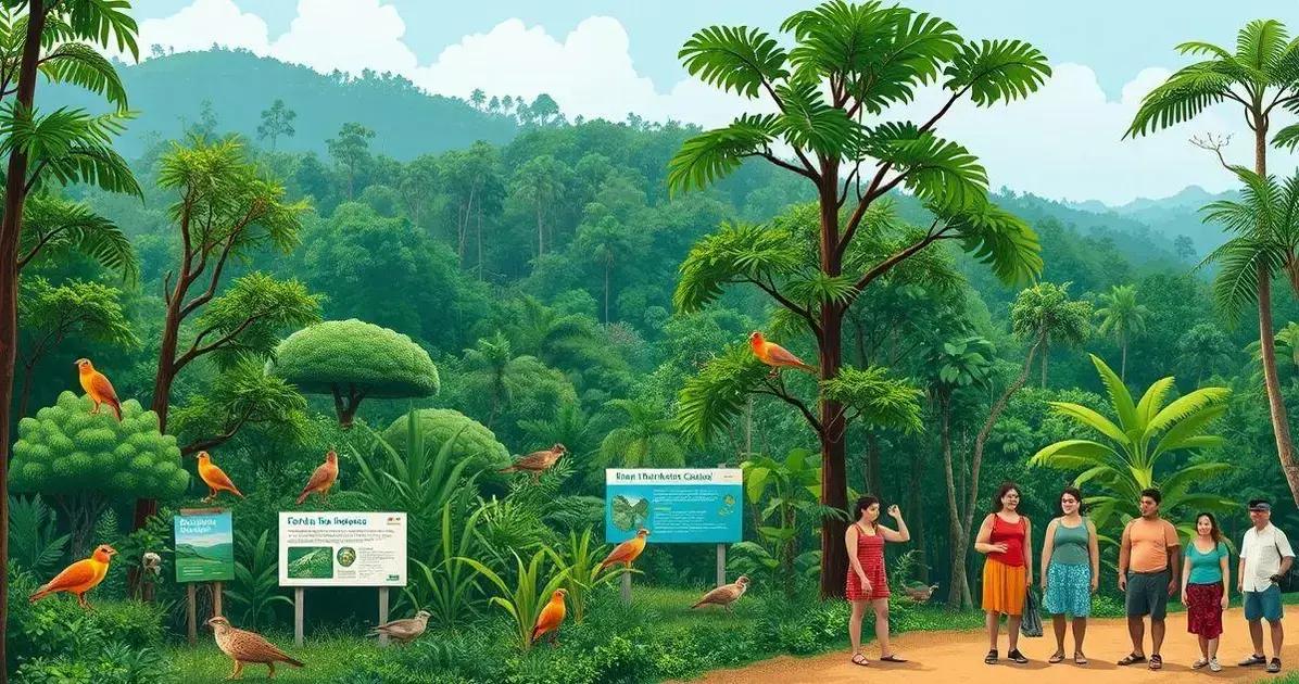 Importância dos locais para o ecoturismo