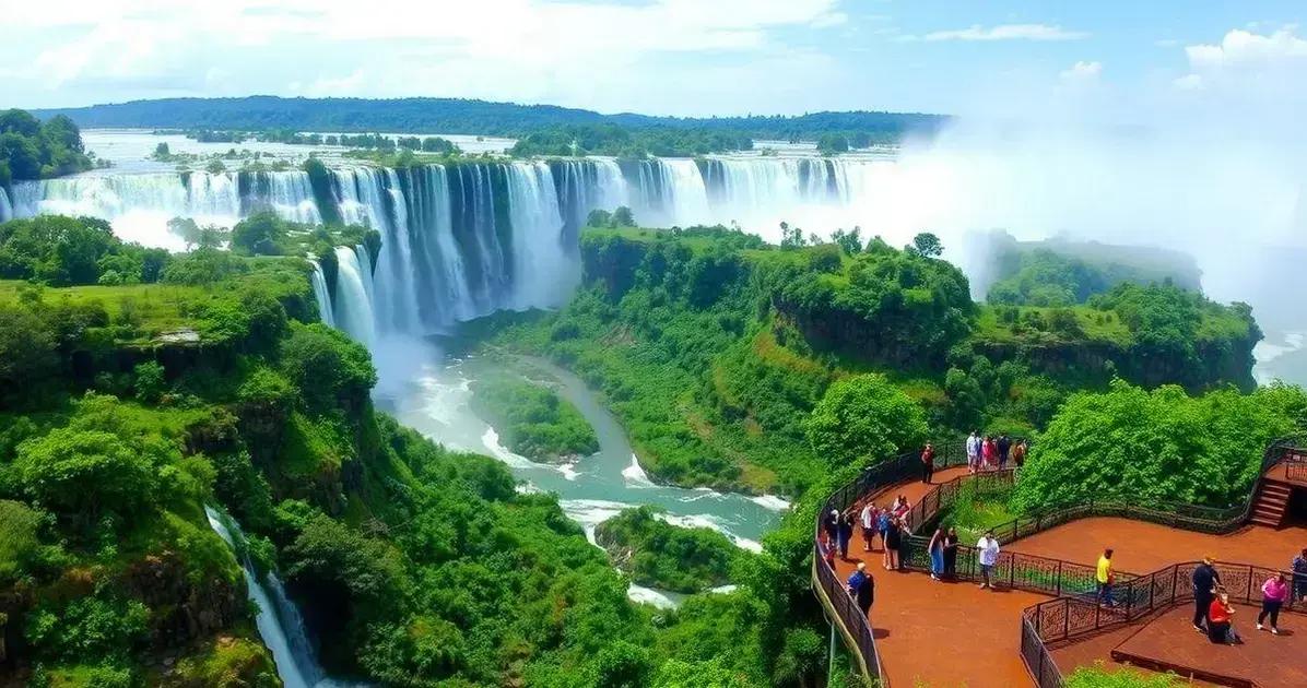 Principais atrativos do Parque Foz do Iguaçu