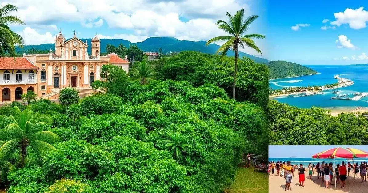 Principais atrativos em Iguape