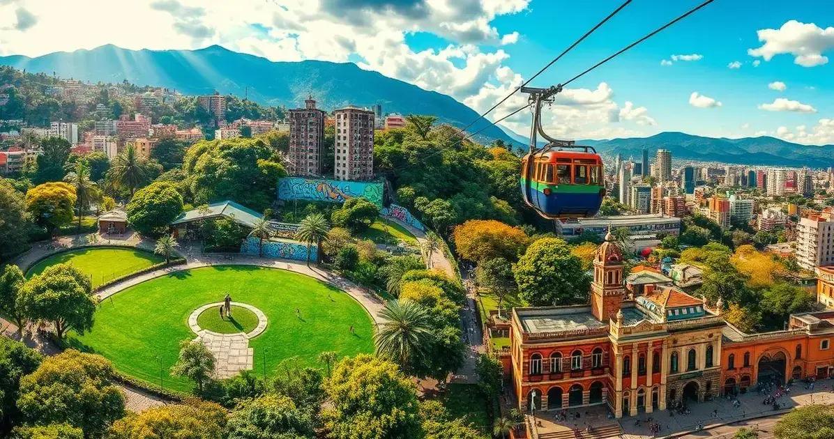 Principais atrativos em Medellín