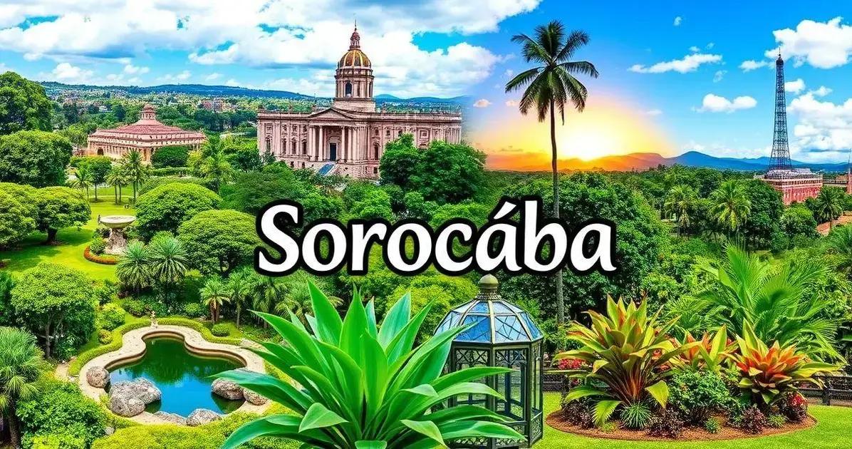 Principais atrativos em Sorocaba