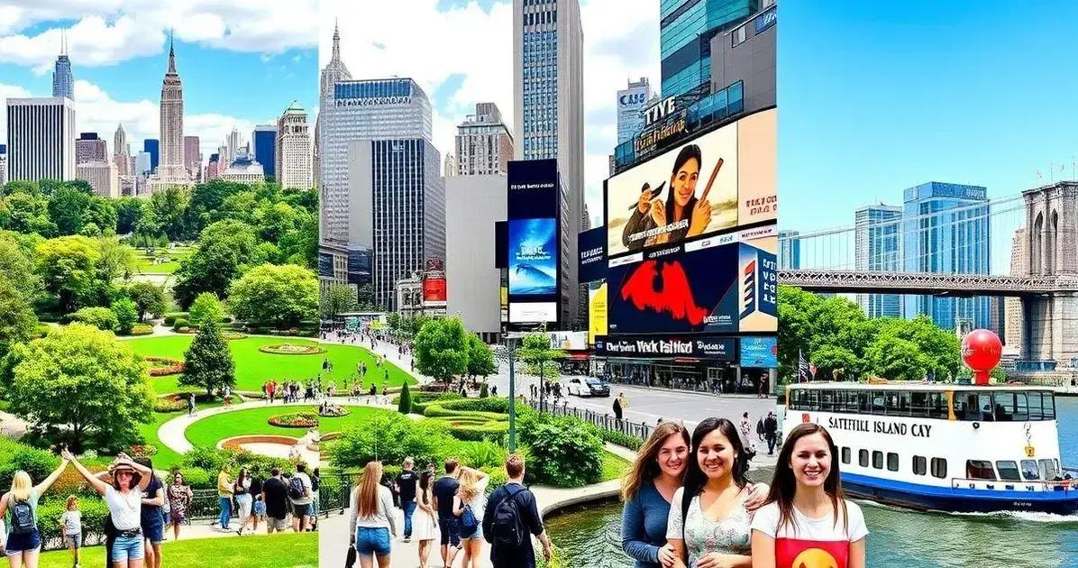 Principais atrativos gratuitos em Nova York