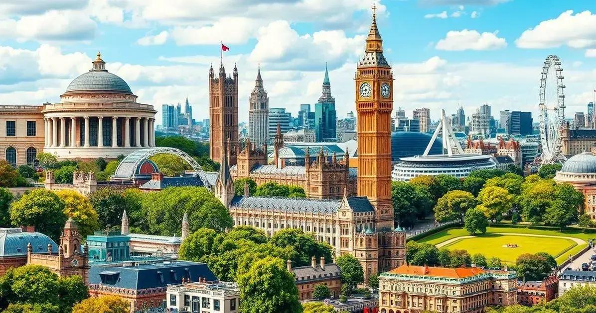 Principais atrativos turísticos de Londres