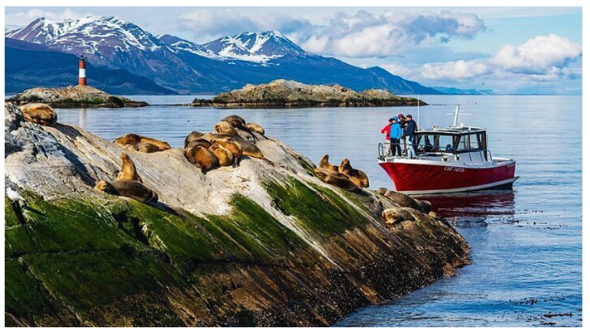 Passeio de barco em Ushuaia
