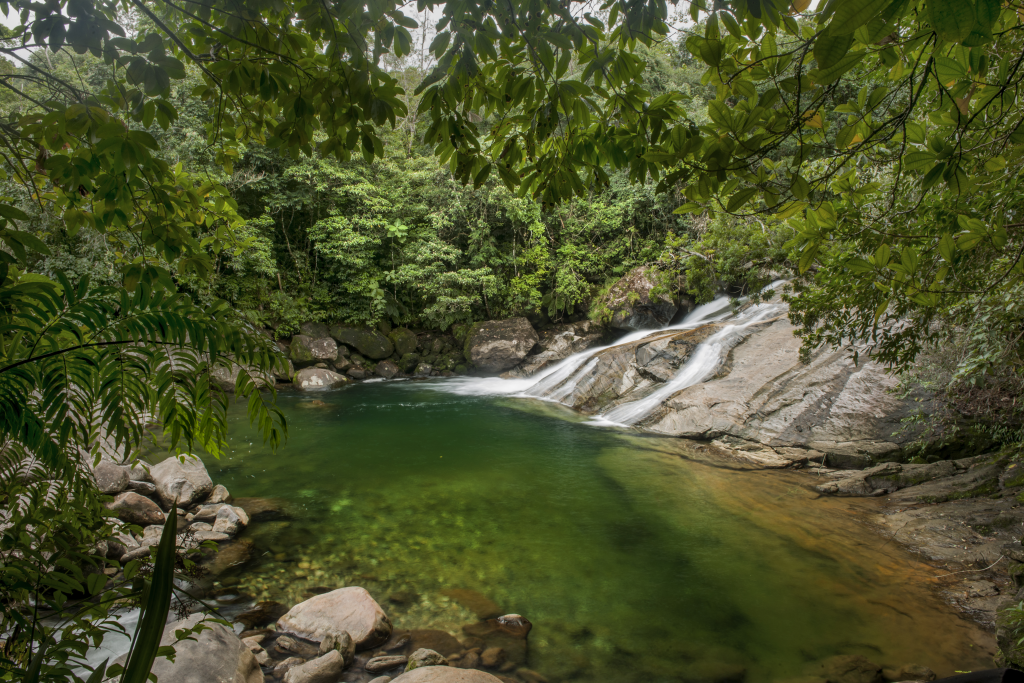 Cachoeira do Paraíso no Parque Estadual do Itinguçu